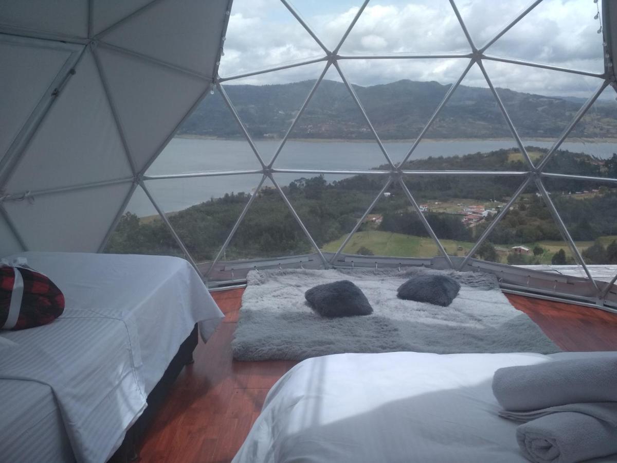 Vila Glamping Wayra Guatavita Exteriér fotografie