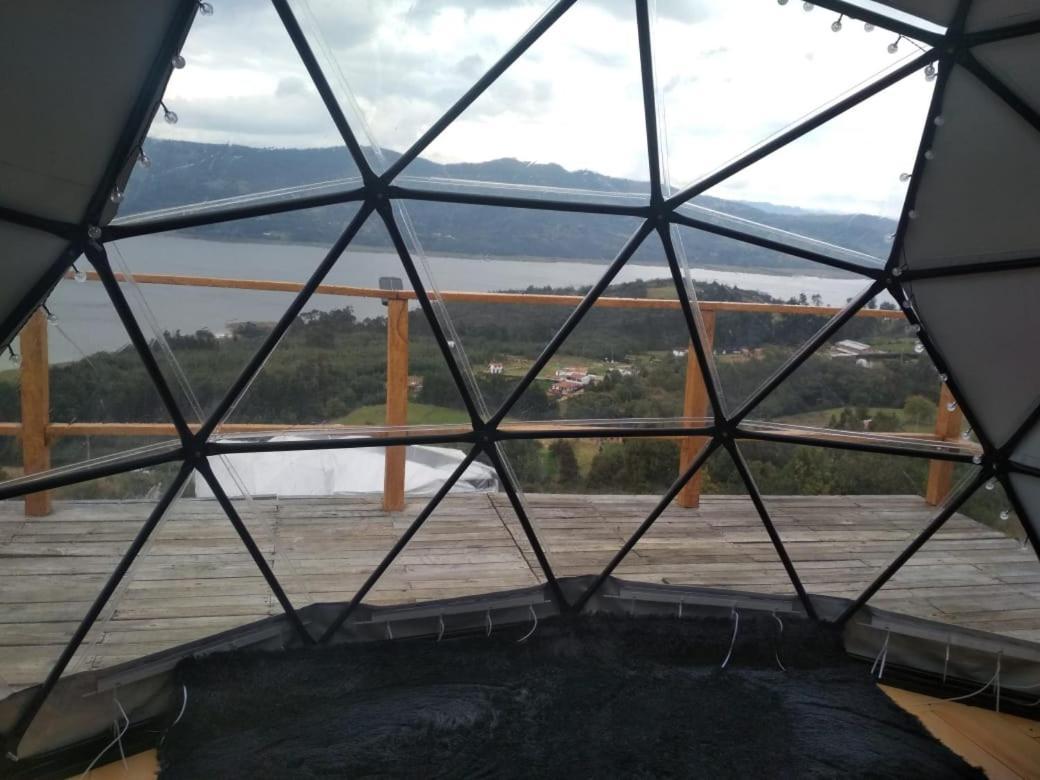 Vila Glamping Wayra Guatavita Exteriér fotografie