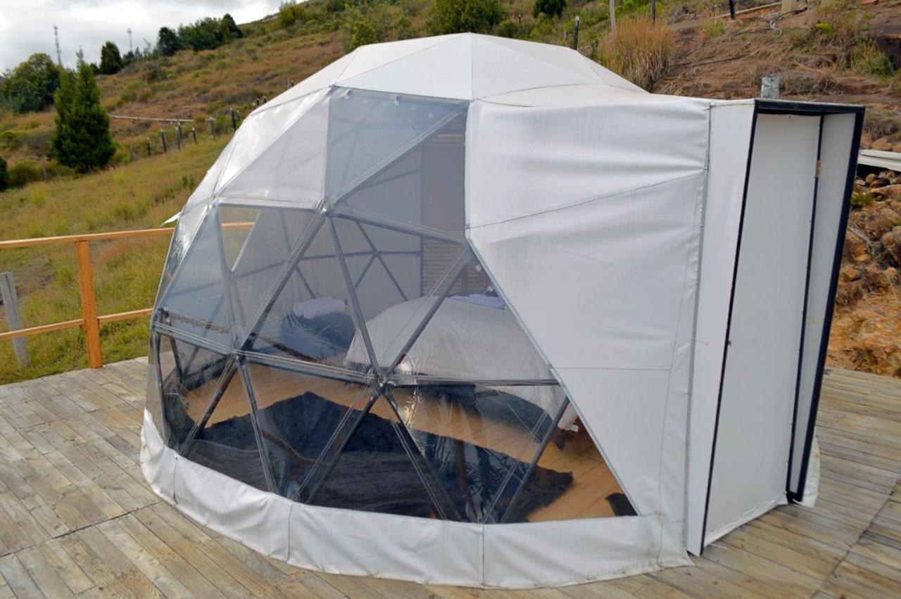 Vila Glamping Wayra Guatavita Exteriér fotografie
