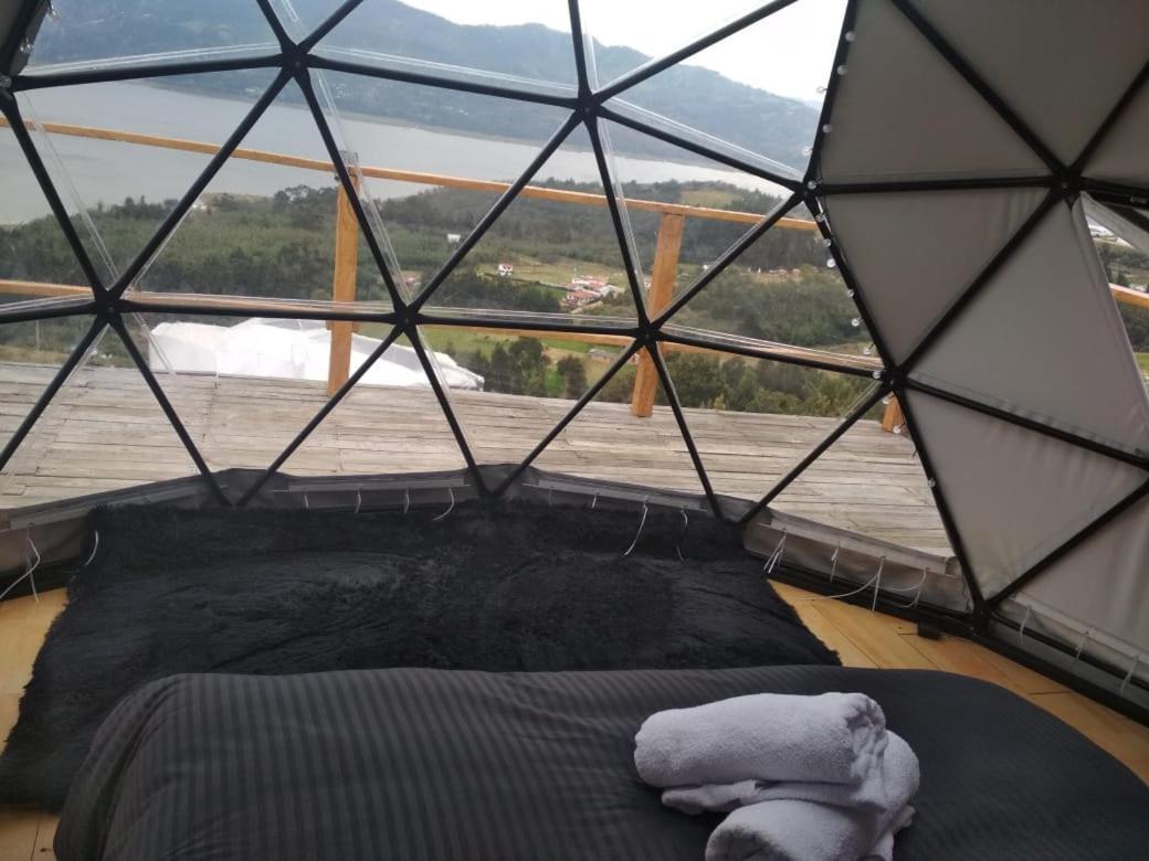 Vila Glamping Wayra Guatavita Exteriér fotografie